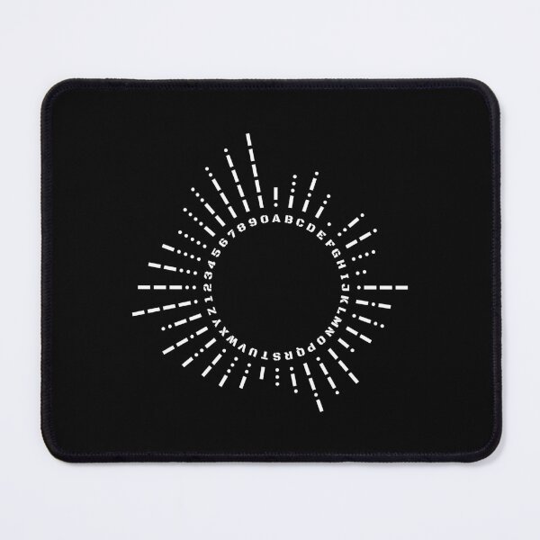 Item preview, International Morse Code Chart Alphabet Letters Numbers White designed and sold by AnnSign.