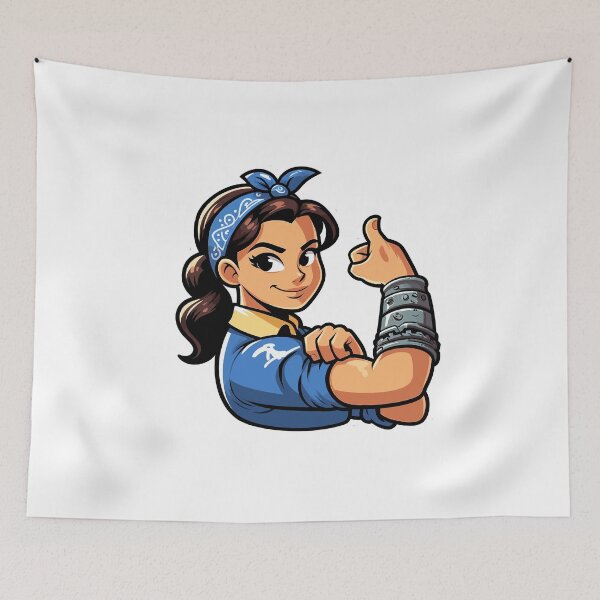 Item preview, Vault Girl C "We Can Do It!" designed and sold by Suukunna.