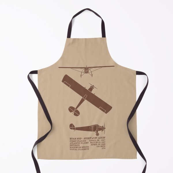Item preview, Ryan NYP Spirit of St. Louis Silhouettes Charles Lindbergh Infographic Diagram designed and sold by MilitaryMart.