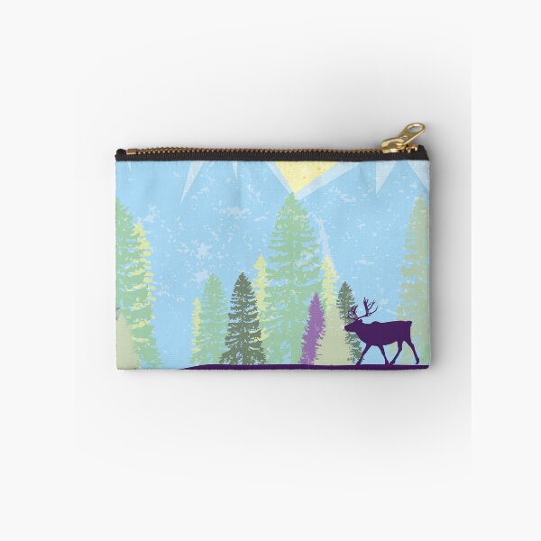 Item preview, Caribou Mountains in Spring designed and sold by Luna Doodle Design.
