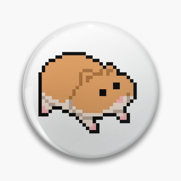 Item preview, Hamster pixel art designed and sold by Hobbes2594.