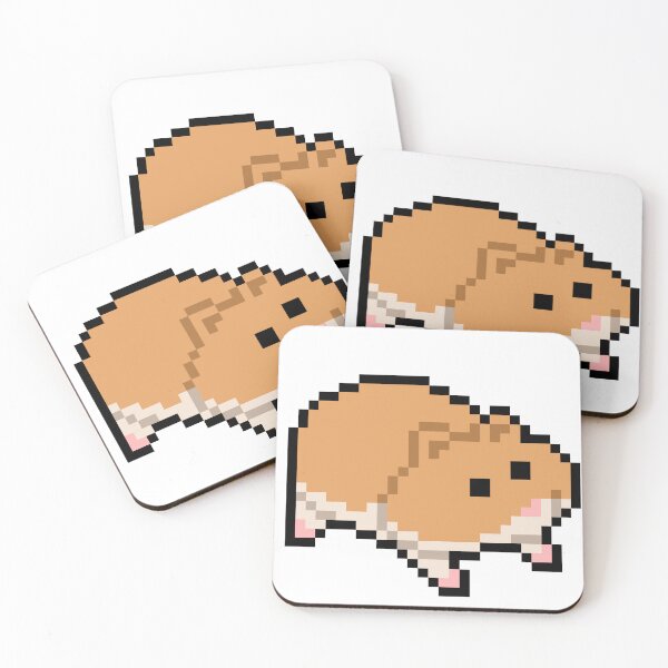 Item preview, Hamster pixel art designed and sold by Hobbes2594.