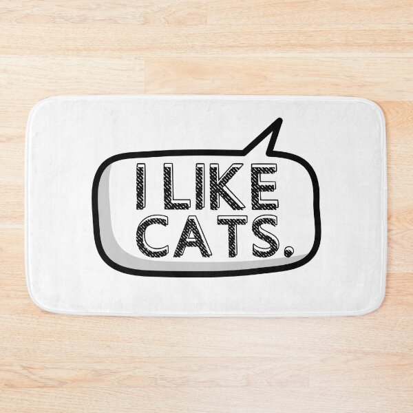 Item preview, I Like Cats designed and sold by PetSafari.