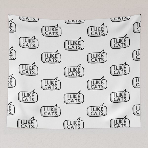 Item preview, I Like Cats designed and sold by PetSafari.