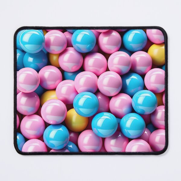 Item preview, Colorful Bubblegum Balls Pattern designed and sold by TheArtOfPat.