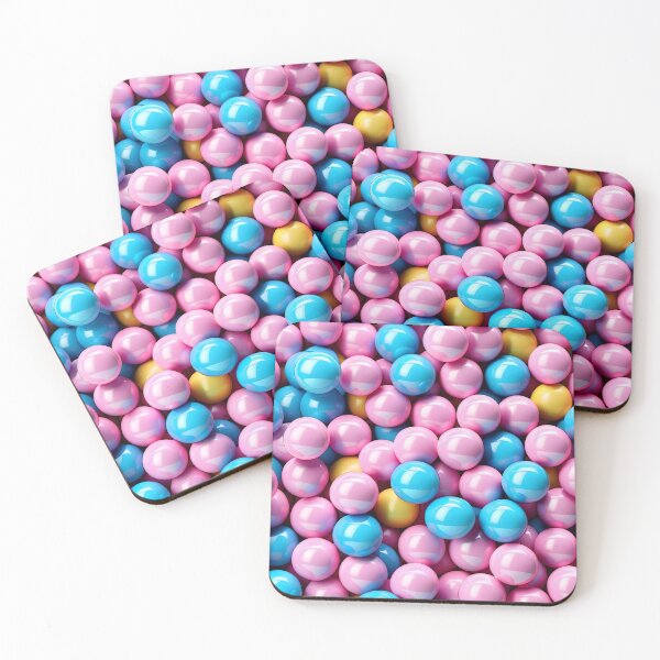 Aperçu de l'œuvre Colorful Bubblegum Balls Pattern créée et vendue par TheArtOfPat.