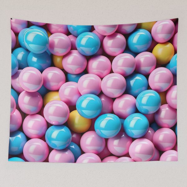 Item preview, Colorful Bubblegum Balls Pattern designed and sold by TheArtOfPat.