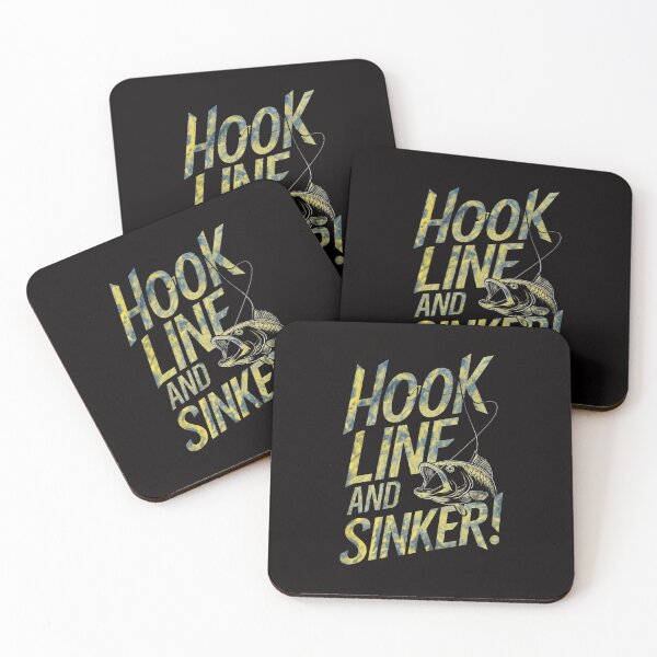 Item preview, Hook, Line, and Sinker! designed and sold by HOMEDESIGNPRINT.