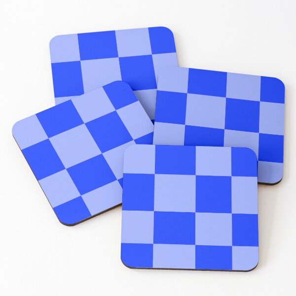 Item preview, Checkers - Blue designed and sold by WolfBunnyWorks.