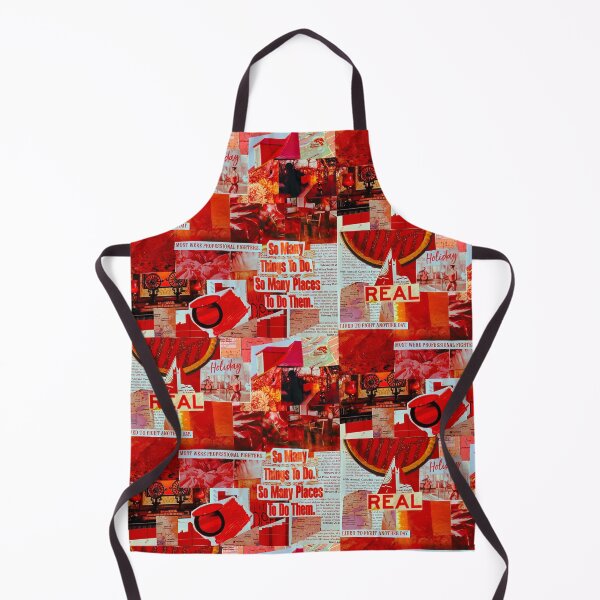Item preview, Red Aesthetic Collage designed and sold by CherryCatDraws.