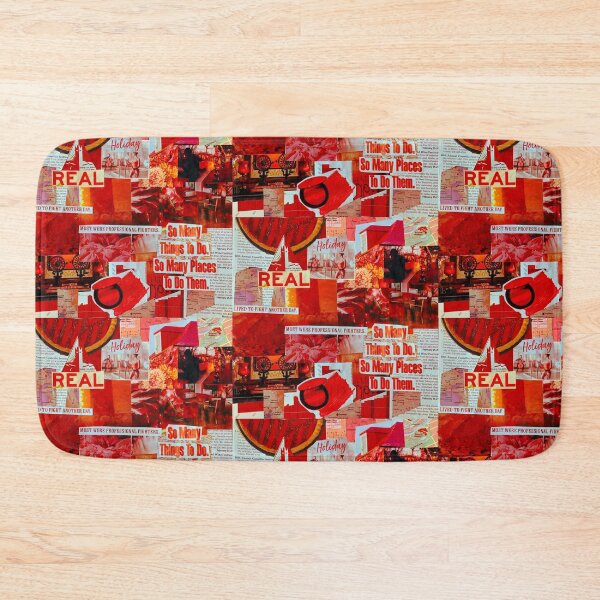 Item preview, Red Aesthetic Collage designed and sold by CherryCatDraws.