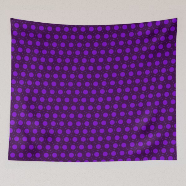 Item preview, Purple Bordered Circles Polka Dots Icon Framework Violet designed and sold by Alchemy-A-La-G.