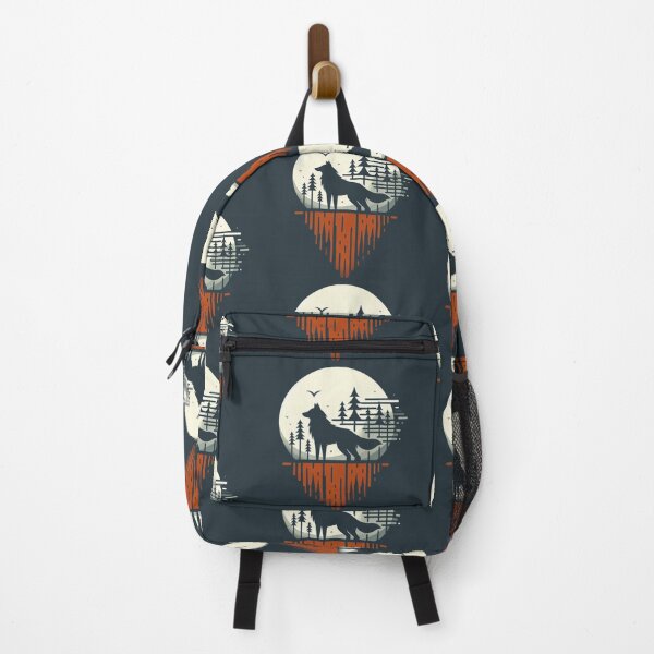 Item preview, Wolf In A Forest- Abstract Art designed and sold by MusesWhispers.