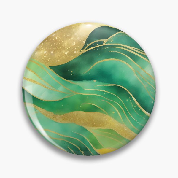 Item preview, Mediterranean Green and Sunful Golden designed and sold by CalmnessbyChoice.