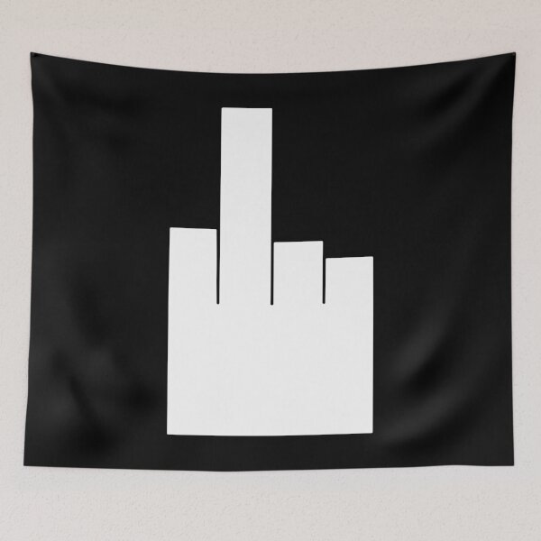 Item preview, Funny Offensive, Middle Finger designed and sold by mag-graphic.