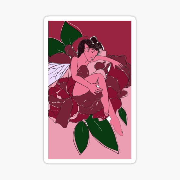 "Rose" Sleepy Fairy Collection Sticker