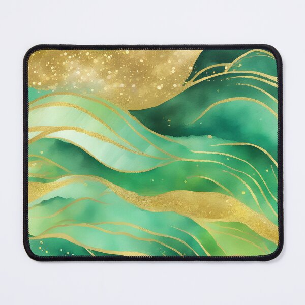 Item preview, Mediterranean Green and Sunful Golden designed and sold by CalmnessbyChoice.