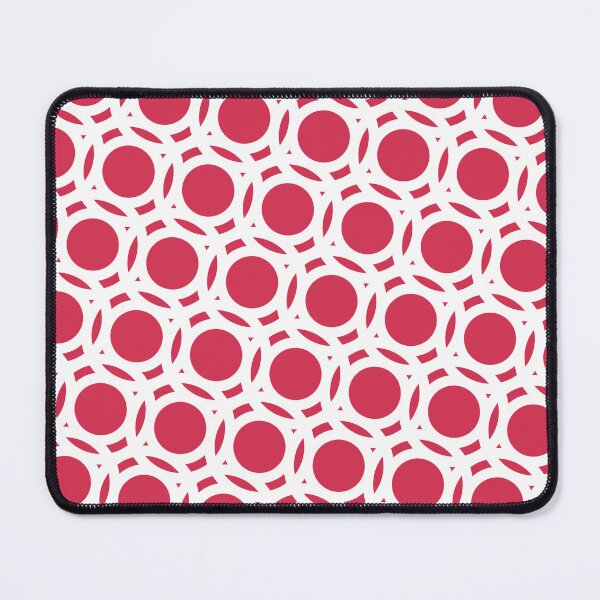 Item preview, Pinkish Red Bordered Circles Polka Dots Icon Framework designed and sold by Alchemy-A-La-G.