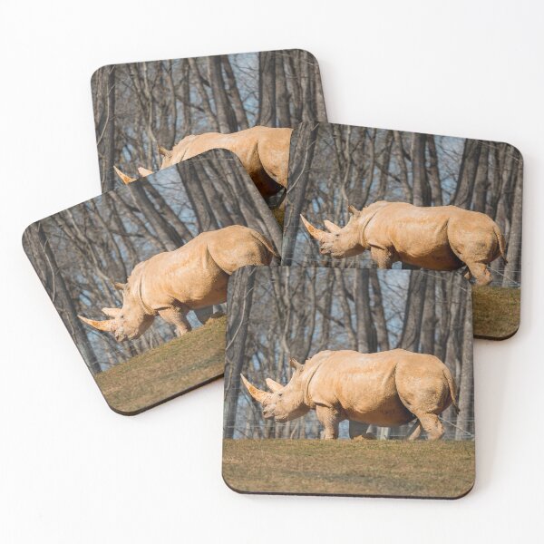 Item preview, Grazing Giant: A White Rhino in the African Savanna designed and sold by Vsaditya2020.