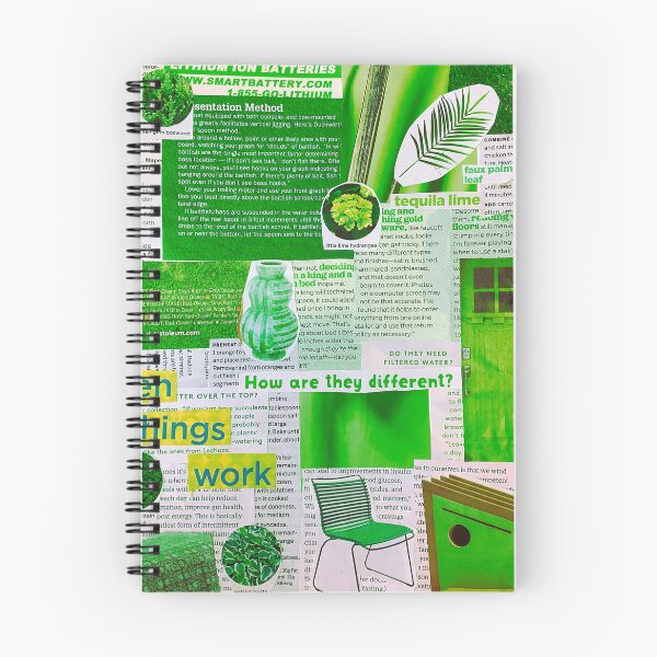 Item preview, Green Aesthetic Collage designed and sold by CherryCatDraws.