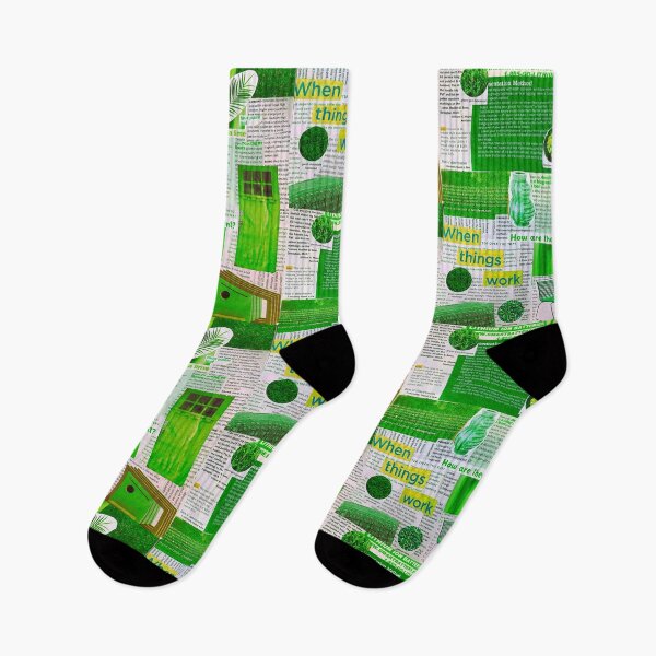Item preview, Green Aesthetic Collage designed and sold by CherryCatDraws.