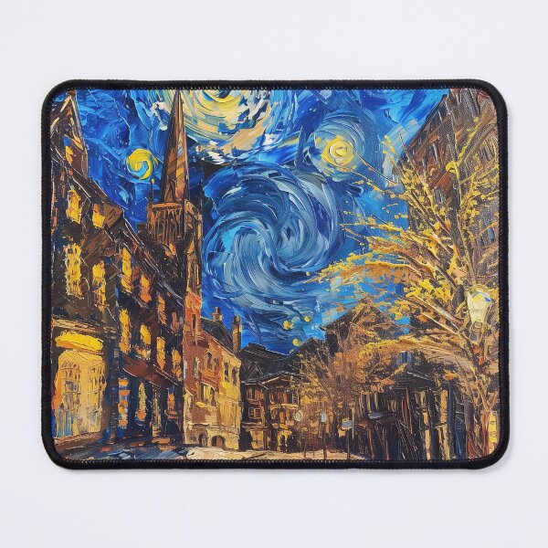 Item preview, Birmingham | Painting in the style of Vincent van Gogh designed and sold by ComicsFactory.