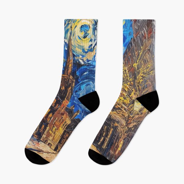Item preview, Birmingham | Painting in the style of Vincent van Gogh designed and sold by ComicsFactory.