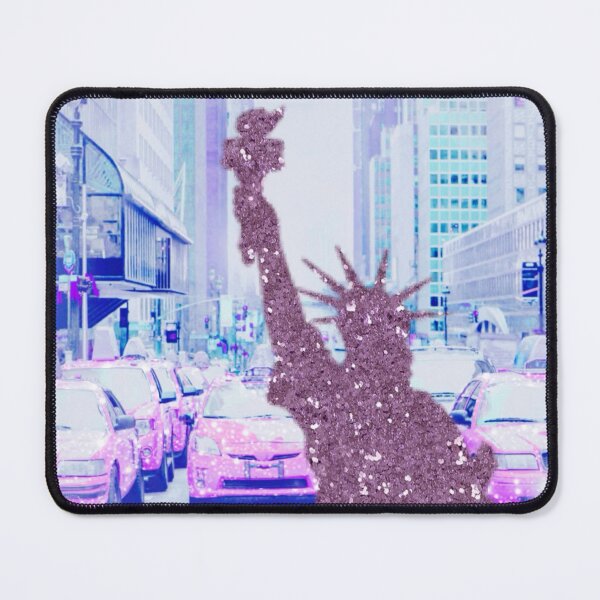 Item preview, I love New York (pink glitter edition) designed and sold by asanaworld.