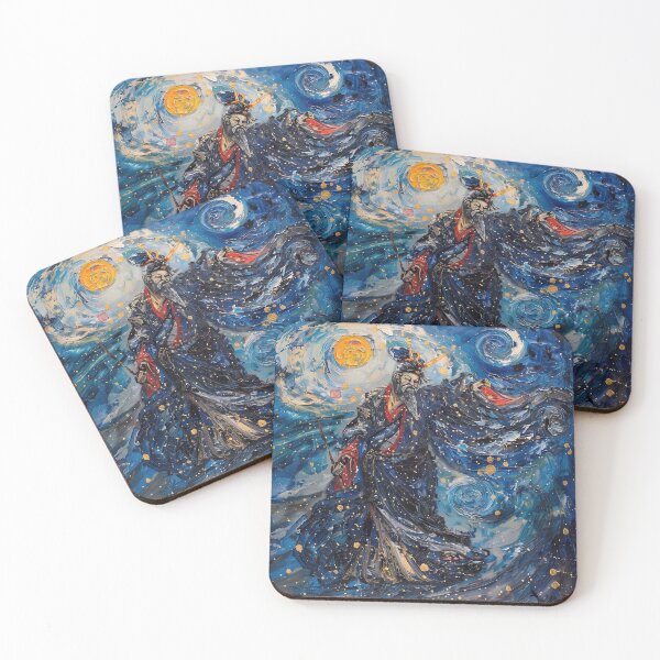 Item preview, Bishamon | Painting in the style of Vincent van Gogh designed and sold by ComicsFactory.