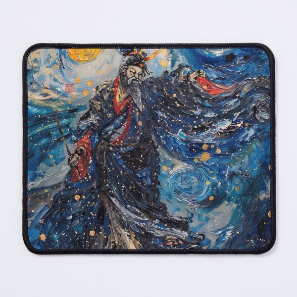 Item preview, Bishamon | Painting in the style of Vincent van Gogh designed and sold by ComicsFactory.