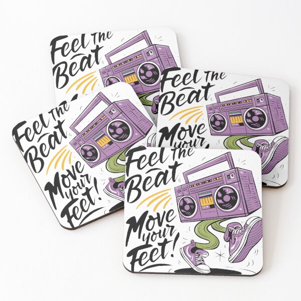 Item preview, Feel the Beat, Move Your Feet designed and sold by Positive_Space.