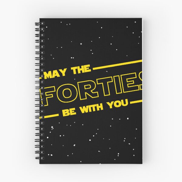 Item preview, May The Forties Be With You 40th Birthday designed and sold by GlowinUp Shop.