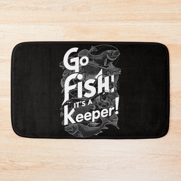 Item preview, Go Fish: It's a Keeper! designed and sold by HOMEDESIGNPRINT.