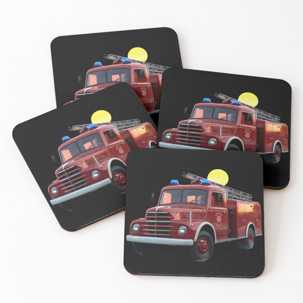 Item preview, Firetruck and sun designed and sold by HarriPaloma.