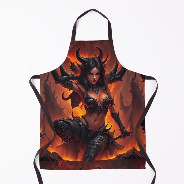 Item preview, Seductive temptation: Female devil in mystical grotto designed and sold by Frostquest.