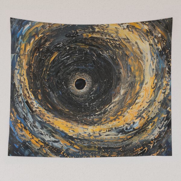 Item preview, Black hole  | Painting in the style of Vincent van Gogh designed and sold by ComicsFactory.