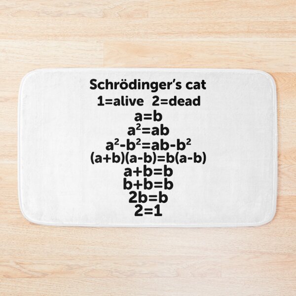 Item preview, Schrödinger's Cat designed and sold by ScienceCorner.