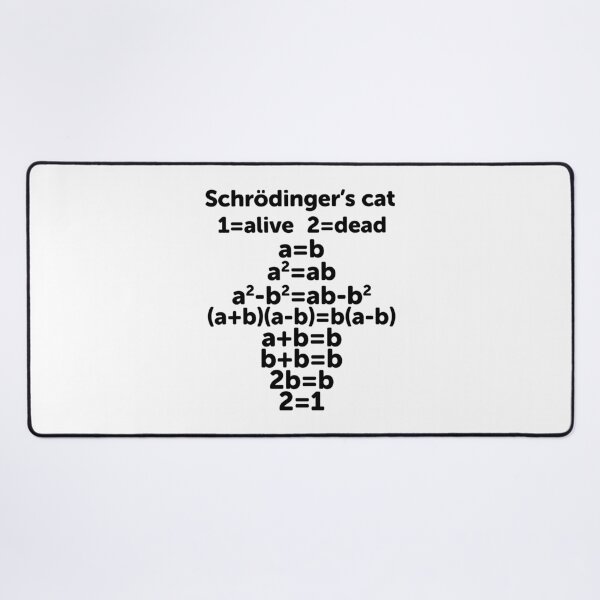 Item preview, Schrödinger's Cat designed and sold by ScienceCorner.