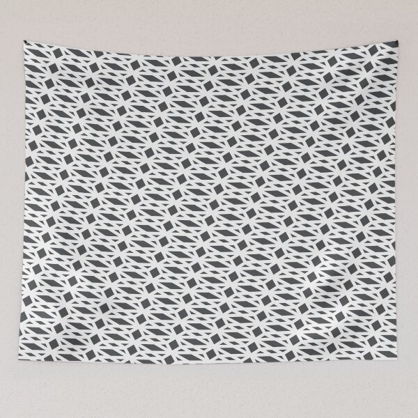 Item preview, Grey & White Playing Cards Diamonds Art Deco Framework designed and sold by Alchemy-A-La-G.