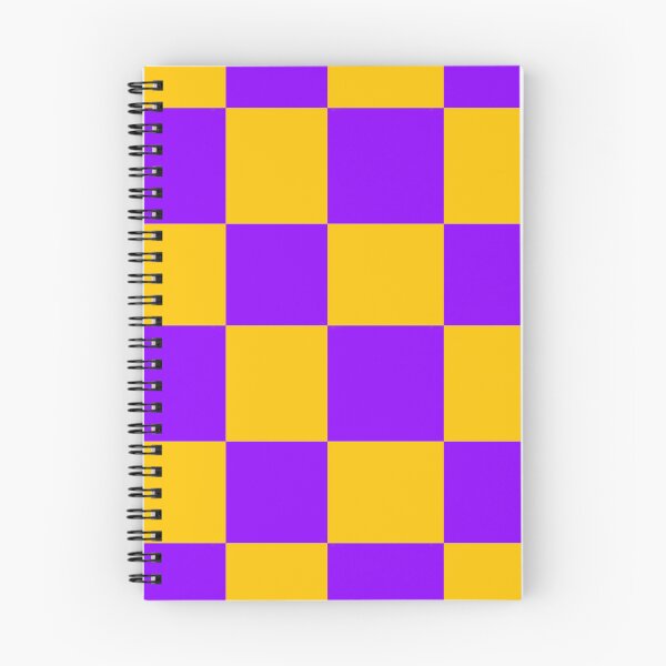 Item preview, Checkers - Purple and Yellow designed and sold by WolfBunnyWorks.