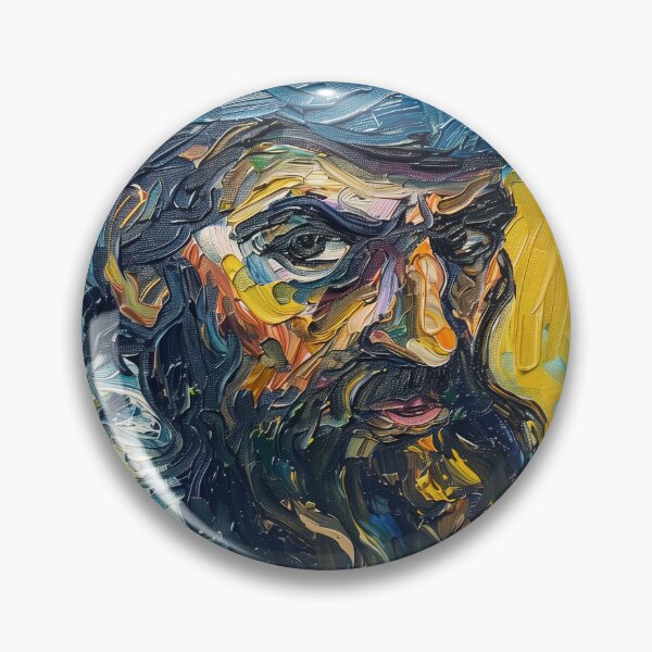Item preview, Blackbeard | Painting in the style of Vincent van Gogh designed and sold by ComicsFactory.