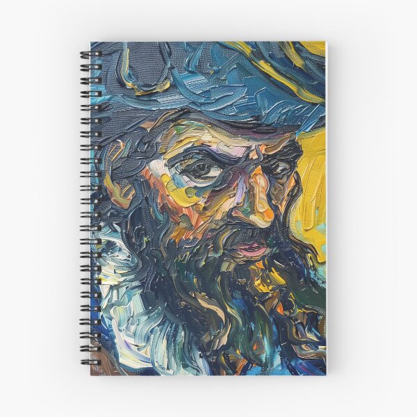 Item preview, Blackbeard | Painting in the style of Vincent van Gogh designed and sold by ComicsFactory.