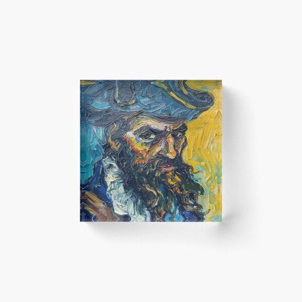Item preview, Blackbeard | Painting in the style of Vincent van Gogh designed and sold by ComicsFactory.