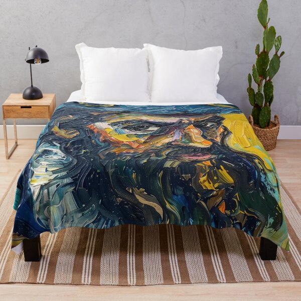 Item preview, Blackbeard | Painting in the style of Vincent van Gogh designed and sold by ComicsFactory.