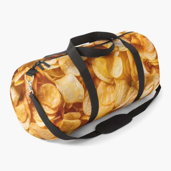 Item preview, Crispy potato chips. Bright golden potato chips. Appetizing pattern. designed and sold by SculpterioShop.