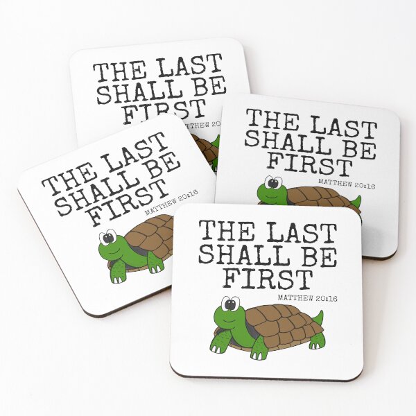 Item preview, The Last Shall Be First, Tortoise Church Funny designed and sold by doodlerob.