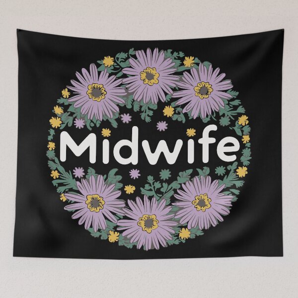Item preview, Midwife x midwife designed and sold by The  Knick Knack Nook.