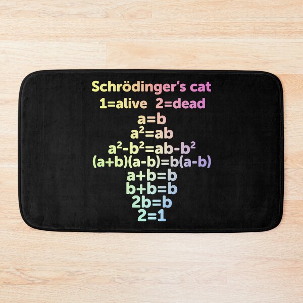 Item preview, Schrödinger's Cat designed and sold by ScienceCorner.
