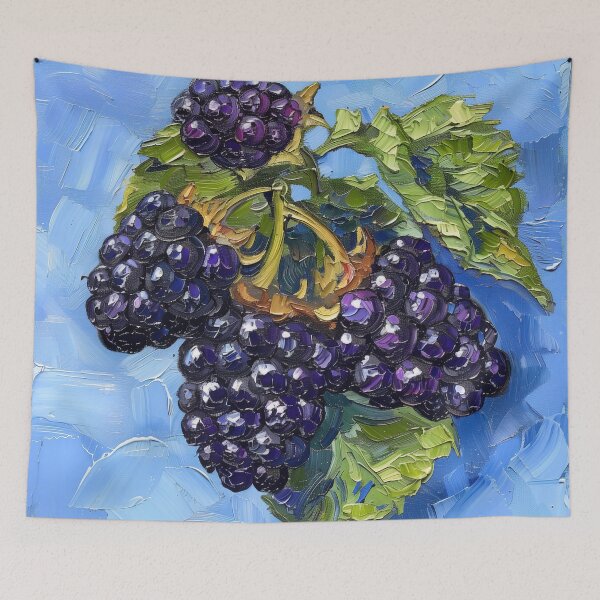 Item preview, Blackberry | Painting in the style of Vincent van Gogh designed and sold by ComicsFactory.