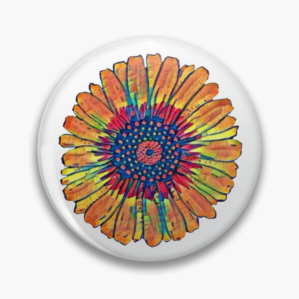 Item preview, Bright and Sunny Flower designed and sold by rossartstudio.